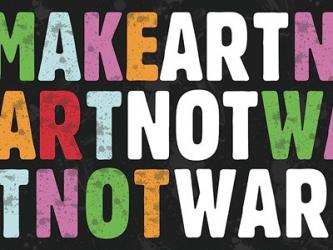 Make Art Not War | Obraz na stenu