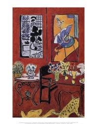 Large Red Interior, 1948 | Obraz na stenu