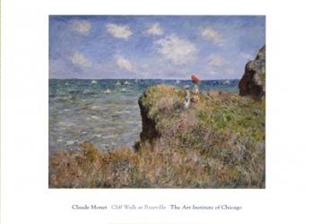 Cliff Walk at Pourville, c.1882 | Obraz na stenu