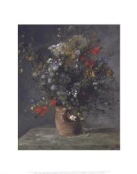 Flowers in a Vase, c. 1866 | Obraz na stenu