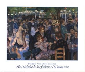 Le Moulin de la Galette a Montmartre | Obraz na stenu