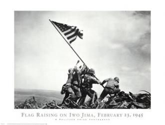 Flag Raising on Iwo Jima, February 23, 1945 | Obraz na stenu