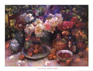 Ovanes Berberian - The Artist's Table Size 36x27.5 | Obraz na stenu