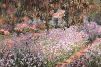 The Artist's Garden at Giverny, c.1900 | Obraz na stenu