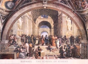 The School of Athens, c.1511 | Obraz na stenu