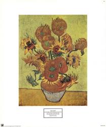 Vase with Fifteen Sunflowers, c.1888 | Obraz na stenu