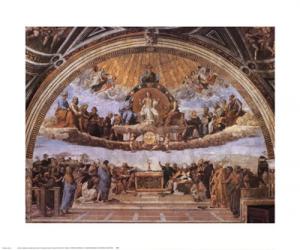 Dispute at the Eucharist | Obraz na stenu
