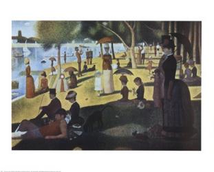 Sunday Afternoon on the Island of La Grande Jatte, c.1886 | Obraz na stenu