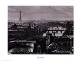 Peter Turnley - River Seine and the City of Paris Size 24x32 | Obraz na stenu