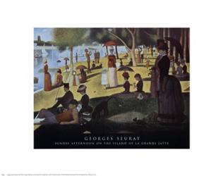 Sunday Afternoon on the Island of La Grande Jatte, c.1886 | Obraz na stenu