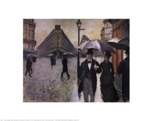 Paris, a Rainy Day, 1877 | Obraz na stenu