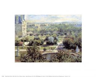 View of Tuileries Gardens | Obraz na stenu