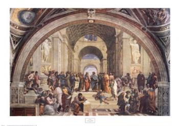 The School of Athens, c.1511 | Obraz na stenu