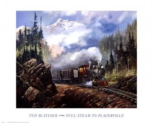 Full Steam to Placerville | Obraz na stenu