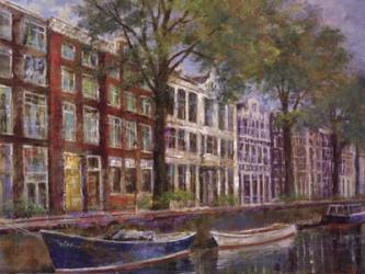 Amsterdamn Row Houses | Obraz na stenu