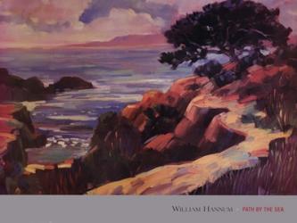 William Hannum - Path by the Sea Size 27.5x37 | Obraz na stenu
