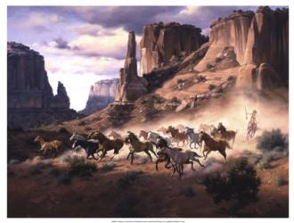 Sandstone & Stolen Horses | Obraz na stenu