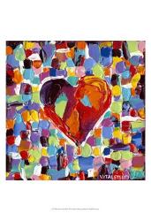 Mosaic Heart III | Obraz na stenu