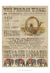 Vintage Circus IV | Obraz na stenu