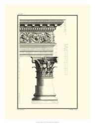 B&W Column and Cornice IV | Obraz na stenu
