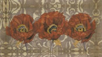 Embellished Poppy Panel II | Obraz na stenu