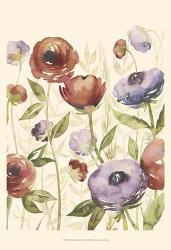 Jeweltoned Blossoms I | Obraz na stenu