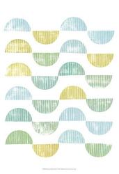 Semi Circle Block Print I | Obraz na stenu