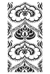 B&W Arabesque Panels II | Obraz na stenu