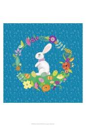 Bunny Wreath II | Obraz na stenu