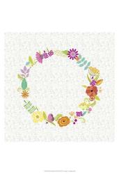 Girly Wreath II | Obraz na stenu