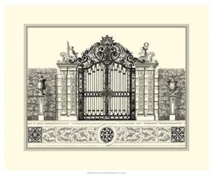 B&W Grand Garden Gate II | Obraz na stenu