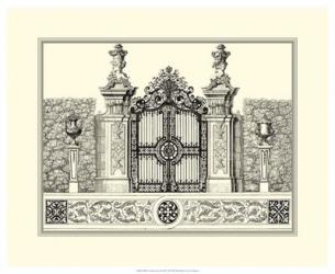 B&W Grand Garden Gate III | Obraz na stenu