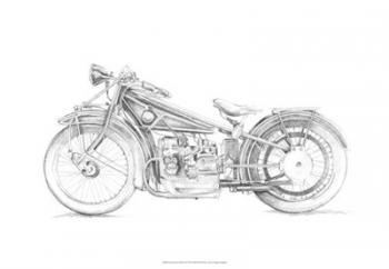 Motorcycle Sketch I | Obraz na stenu