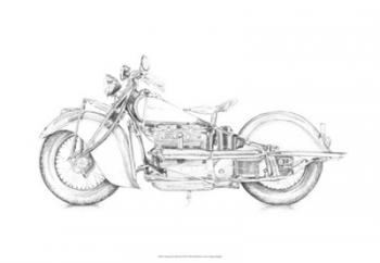 Motorcycle Sketch II | Obraz na stenu