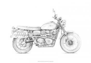 Motorcycle Sketch III | Obraz na stenu