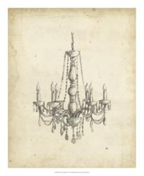 Classical Chandelier II | Obraz na stenu