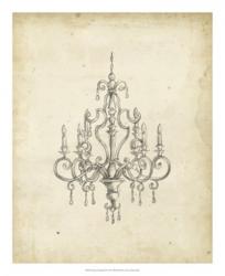 Classical Chandelier III | Obraz na stenu