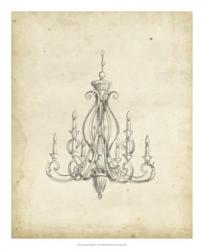 Classical Chandelier IV | Obraz na stenu