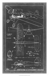 Aeronautic Blueprint II | Obraz na stenu