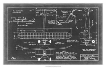 Aeronautic Blueprint VII | Obraz na stenu