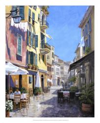 Sunny Street in Portofino | Obraz na stenu