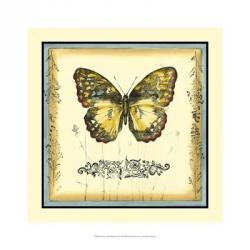 Butterfly and Wildflowers II | Obraz na stenu
