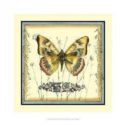 Butterfly and Wildflowers IV | Obraz na stenu