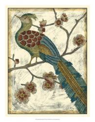 Embroidered Pheasant II | Obraz na stenu