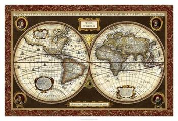 Decorative World Map | Obraz na stenu