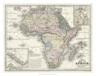 Mitchell's Map of Africa | Obraz na stenu