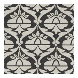 Black & Tan Tile II | Obraz na stenu