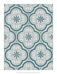Ornamental Pattern in Teal I | Obraz na stenu