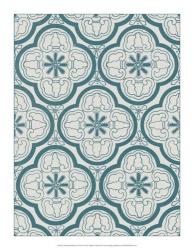 Ornamental Pattern in Teal I | Obraz na stenu