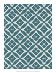 Ornamental Pattern in Teal VII | Obraz na stenu